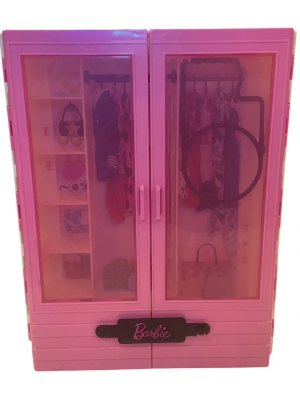 Mattel Barbie Wardrobe Pink Closet /Kelly Doll /New Barbie Accessory Kit/outfit - Picture 3 of 11